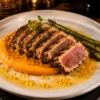 Steak de Ton la Grătar în Crustă de Susan
