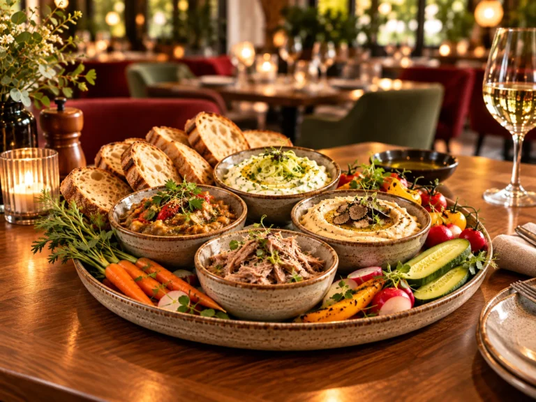 Platou de Tartinabile cu Rillettes de Rață