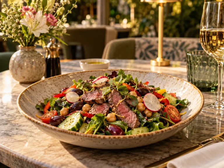 Salată de Vită Mediteraneană